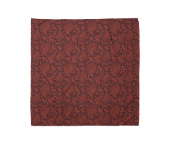 Paisley Style Motifs Art Bandana