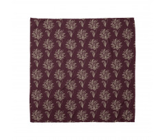 Damask Style Motifs Graphic Bandana