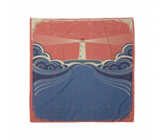 Lighthouse Waves Sea Bandana