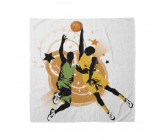 Soyut Bandana Basketbolcu Desenli