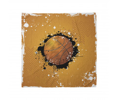 Soyut Bandana Basketbol Topu Desenli