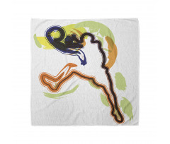 Man Playing Basketball Bandana