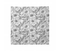 Budding Blossoming Flowers Bandana