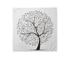 Colorful Leaves Surreal Tree Bandana