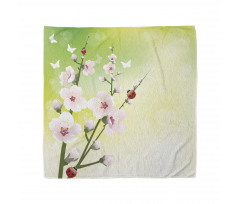 Blossoms Ladybugs Spring Bandana