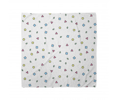 Colorful Geometric Shape Bandana