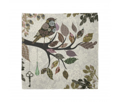 Spring Floral Birds French Bandana