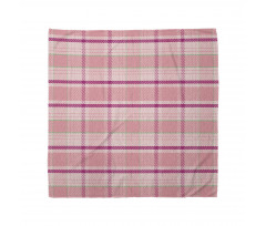 Tartan Plaid Pattern Squares Bandana