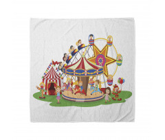 Clowns and Children Fun Art Bandana