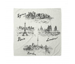 World's Famous Cities Bandana