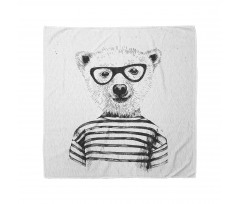 Bear in Glasses Fun Bandana