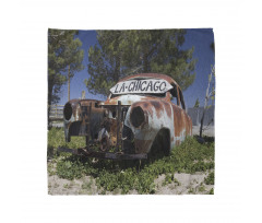 Old Abandoned Car USA Bandana