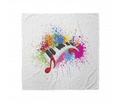 Paint Splatter Keyboard Fun Bandana