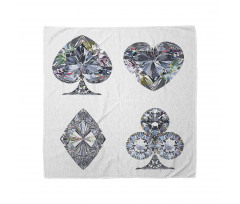 Heart Shaped Diamonds Bandana