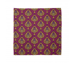 Damask Bandana Soyut Çiçeksi Kesintiz Dekoratif Desenler 