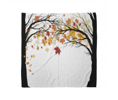 Trees with Dried Leaves Bandana