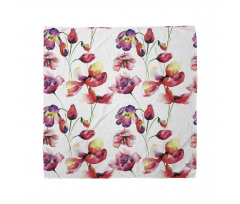 Blooming Tulip Poppy Bandana