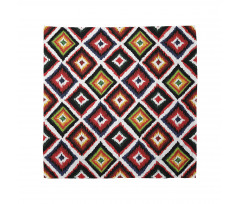 Rengarenk Bandana Nostaljik Kilim Desenli