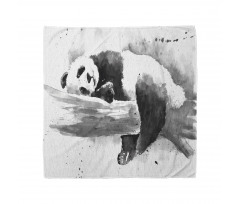 Hayvan Deseni Bandana Uyuyan Panda Desenli