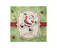 Yeniyıl Bandana Eğlenceli Noel Baba Desenli Yılbaşı Kartı