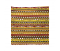 Etnik Bandana Tribal Çizgili Desenli