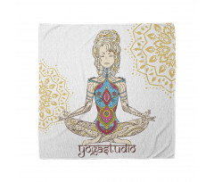 Yoga Bandana Meditasyon Yapan Kız