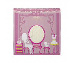 French Lady Cat Mirror Bandana