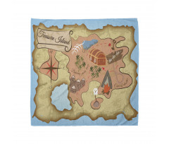 Treasure Map Adventure Bandana