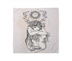 Occult Girl Under Sun Bandana