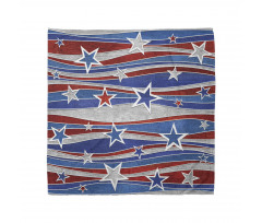 Abstract USA Flag Bandana