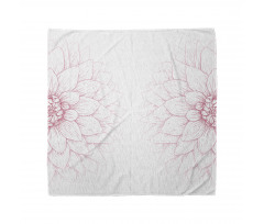 Pink Blossom Flower Bandana