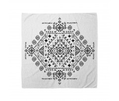 Etnik Bandana Geometrik Kilim