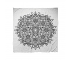 Mandala Bandana Etnik Geleneksel Süsleme Çiçek Desenli