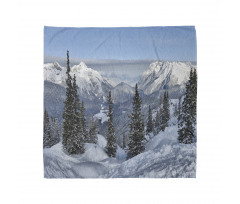 Woodland Snowy Mountain Bandana