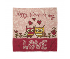 Owls Love Heart Bandana