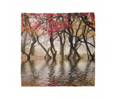 Fall Season River with Trees Bandana