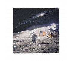 Astronaut on Moon Mission Bandana