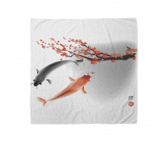 Koi Carp Fish Couple Bandana