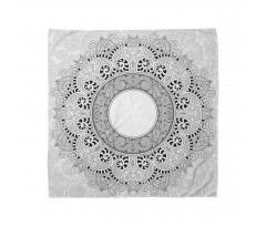 Çiçekli Bandana Mandala Çiçek Desenli