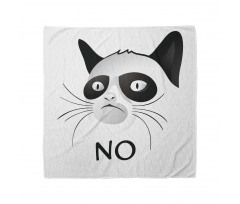 Grumpy Face Famous Cat Bandana