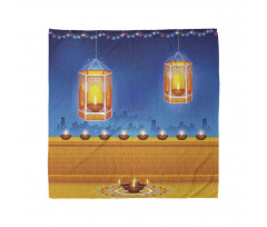 Diwali Night Candles Bandana