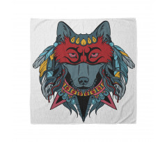 Wolf Animal Theme Bandana