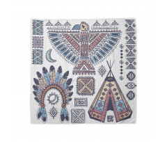 Etnik Bandana Tribal Kabile Kızılderili Desenli