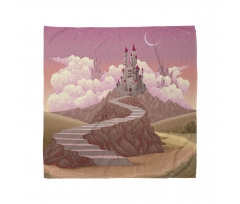 Hill Sunset Castle Bandana