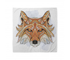 Geometric Fox Portrait Bandana