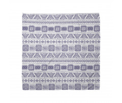 Etnik Bandana Tribal Otantik Etnik Geometrik Desenli