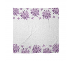 Romantic Lilac Garden Bandana