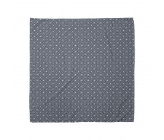 Floral Checked Tile Bandana