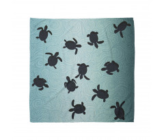 Baby Turtles Deep Sealife Bandana