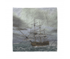 Ocean in Wave Rainy Storm Bandana